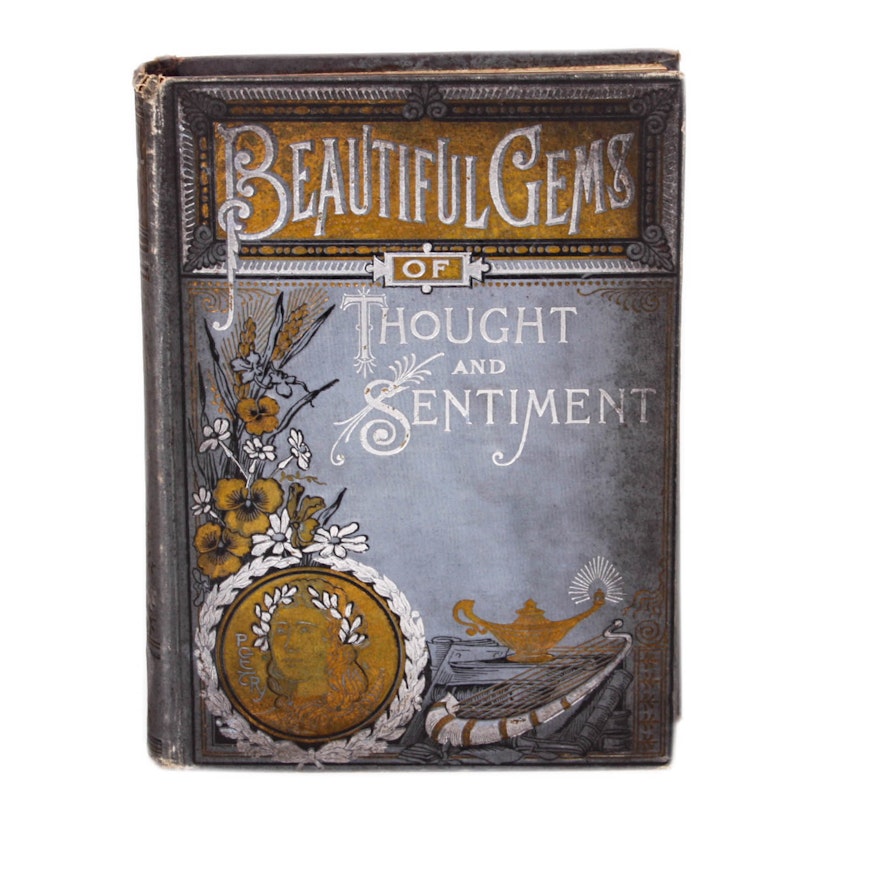 1890 "Beautiful Gems of Thought and Sentiment"
