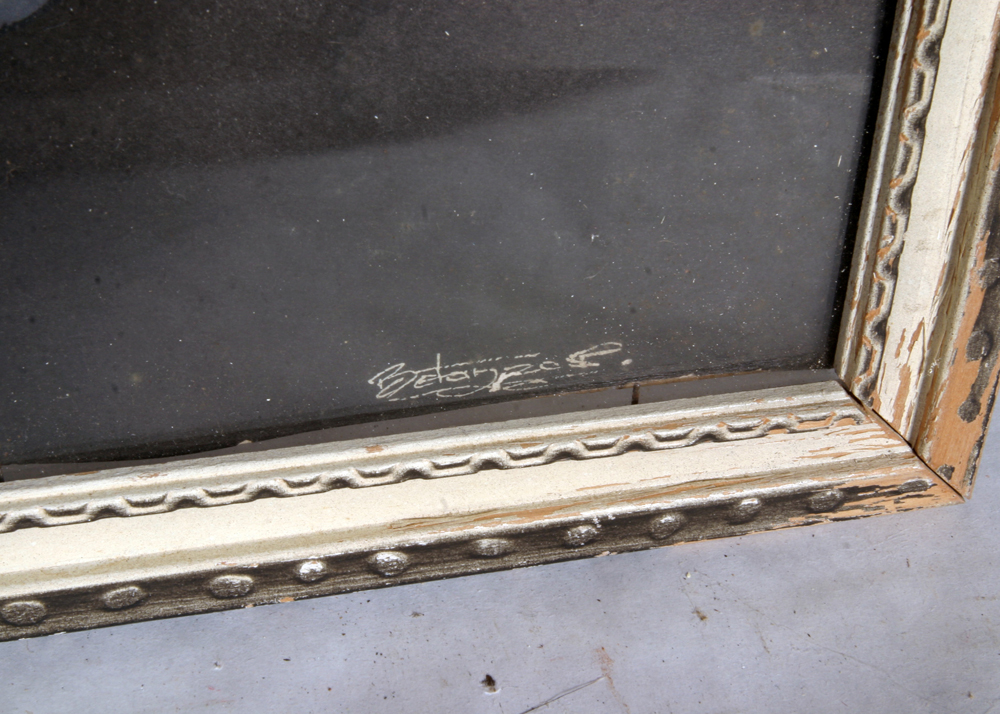 Collection of Framed Vintage Offset Lithograph Betanzos Prints