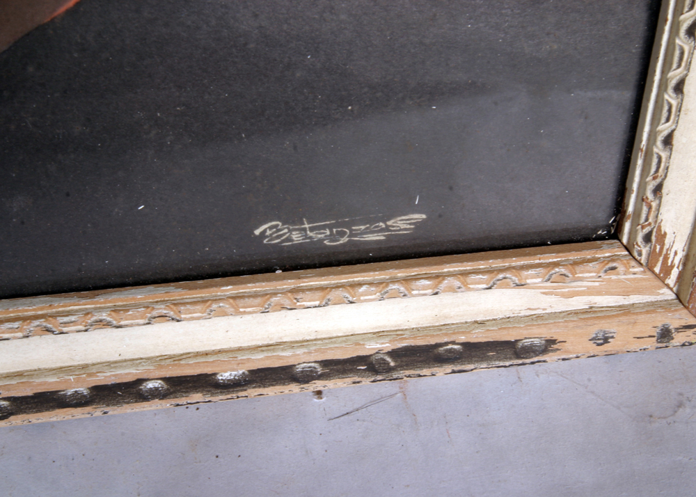 Collection of Framed Vintage Offset Lithograph Betanzos Prints