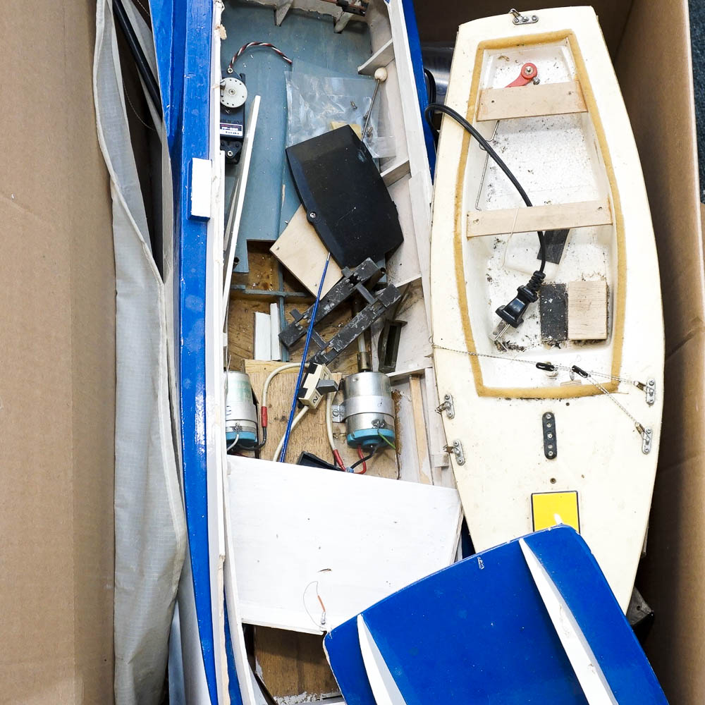 Extensive Collection of Model Boat and Aircraft Building Supplies