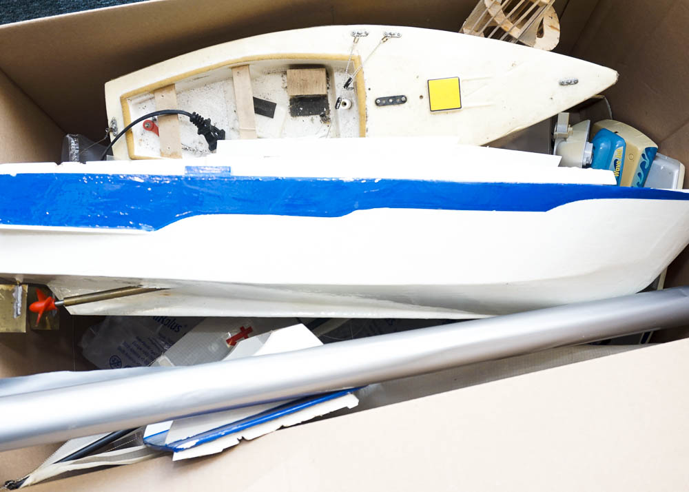 Extensive Collection of Model Boat and Aircraft Building Supplies