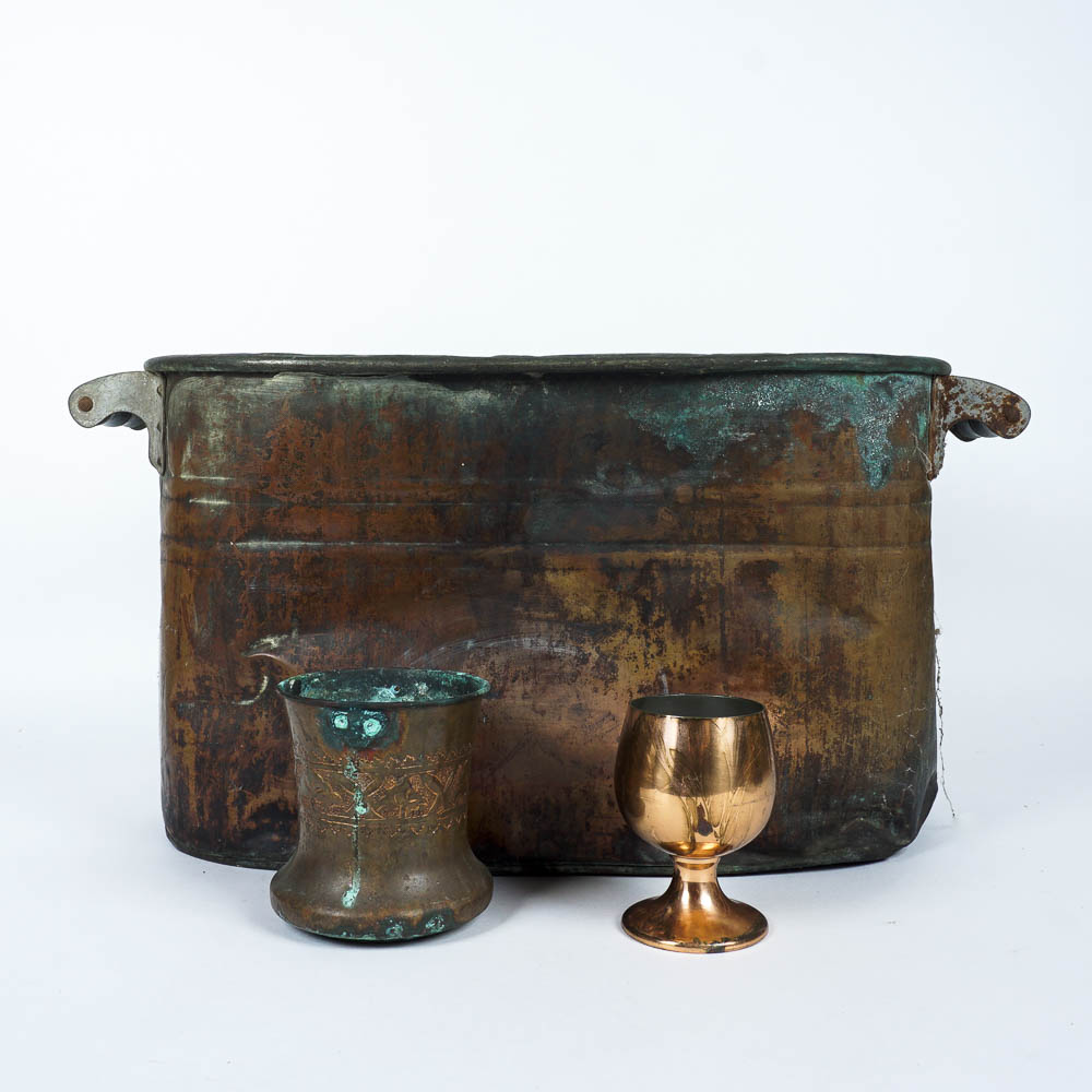 Vintage Decorative Copper Vessels