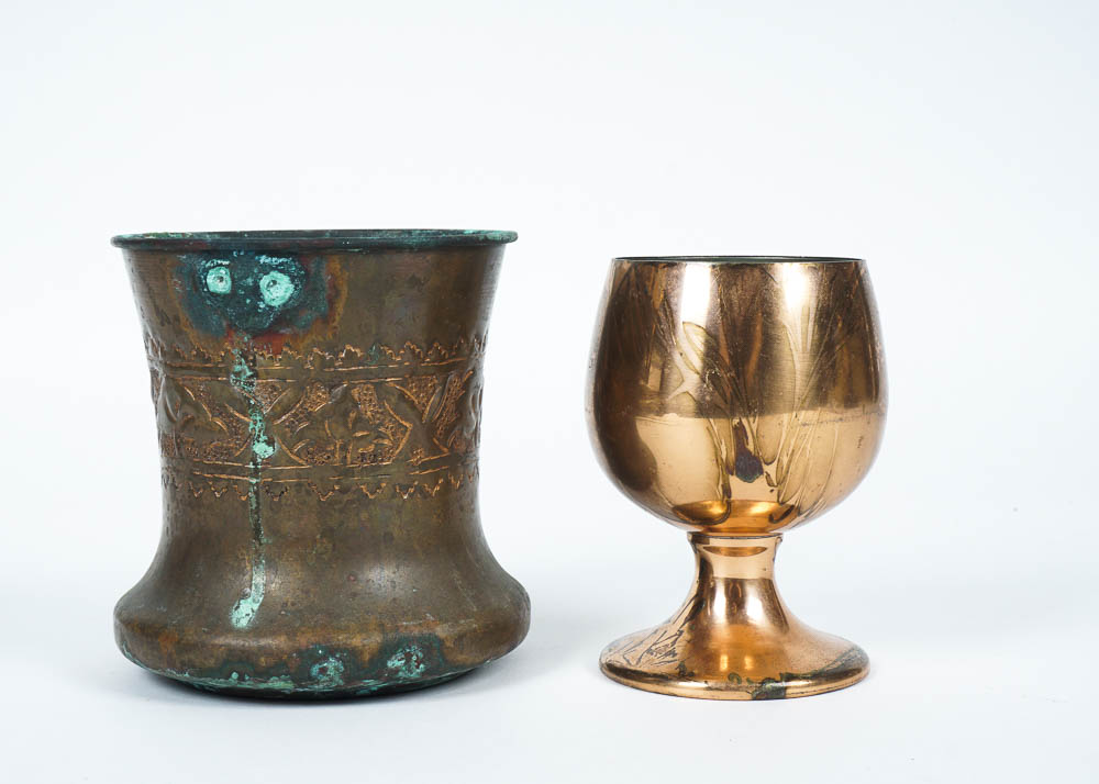 Vintage Decorative Copper Vessels
