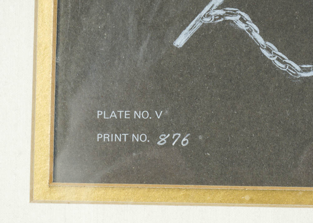 Framed James L Puckett Sunrise Sentinels Print