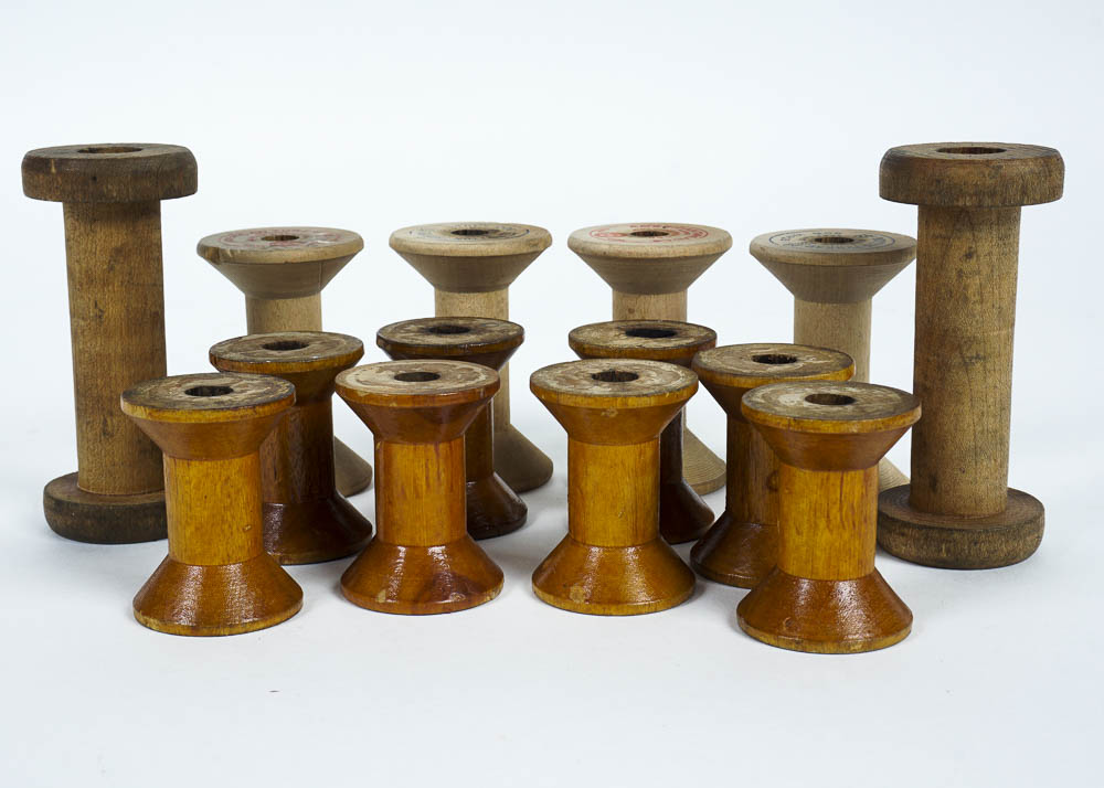 Vintage Wooden Spools