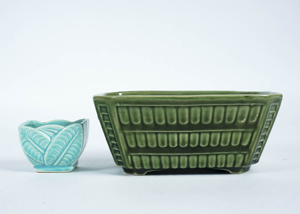 Cool Tone Pottery Planters