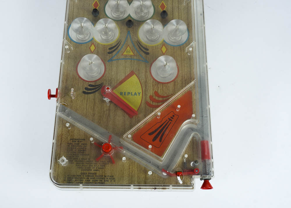 Vintage Electric Pinball Game