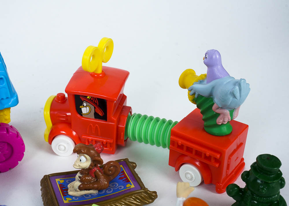 1980s and 1990s Kids Meal Toys