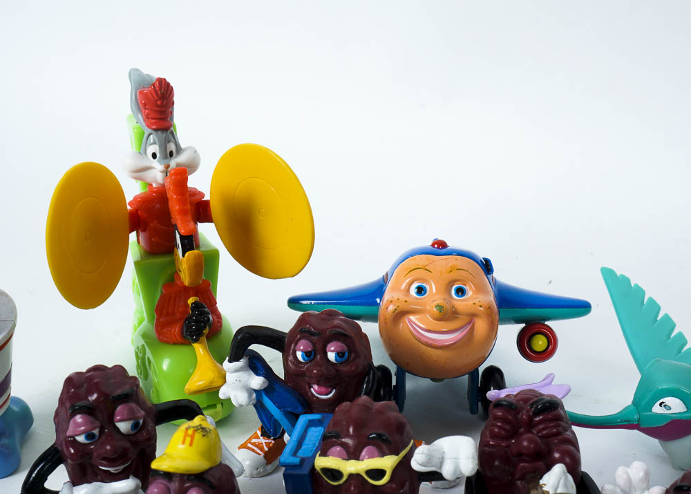 1980s and 1990s Kids Meal Toys