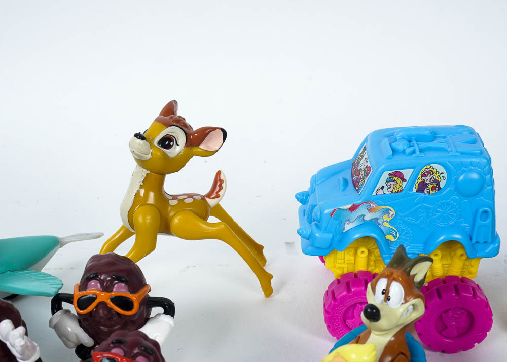 1980s and 1990s Kids Meal Toys