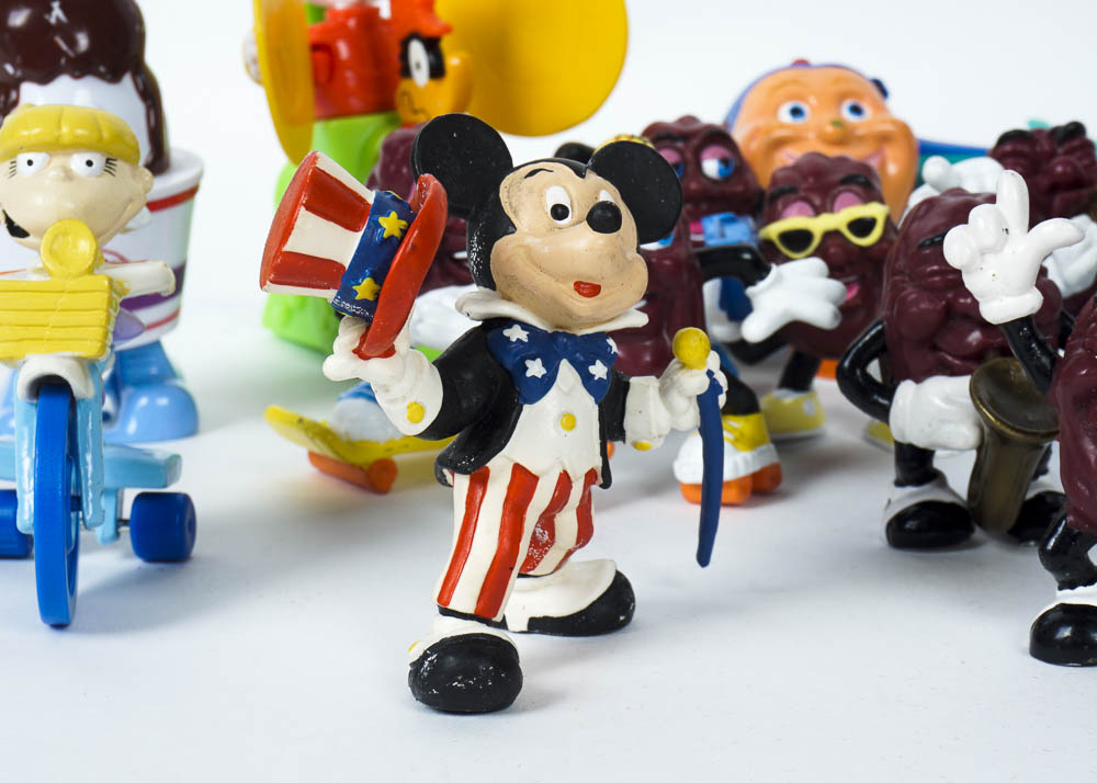 1980s and 1990s Kids Meal Toys