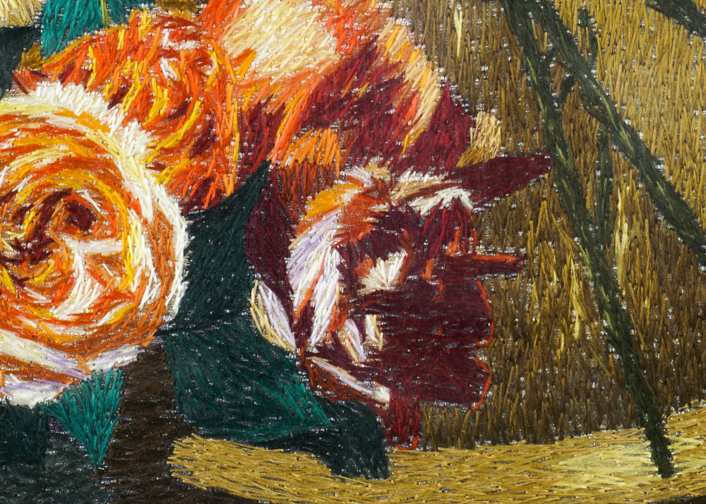 Framed Chinese Silk Embroidery