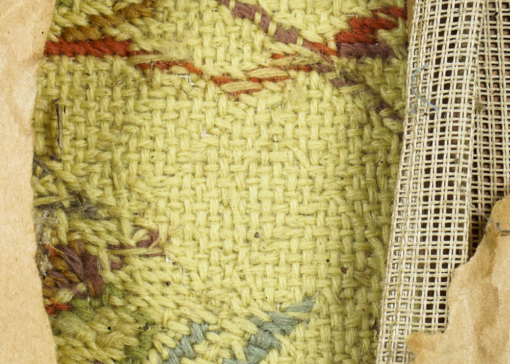 Framed Tiger Needlepoint Art