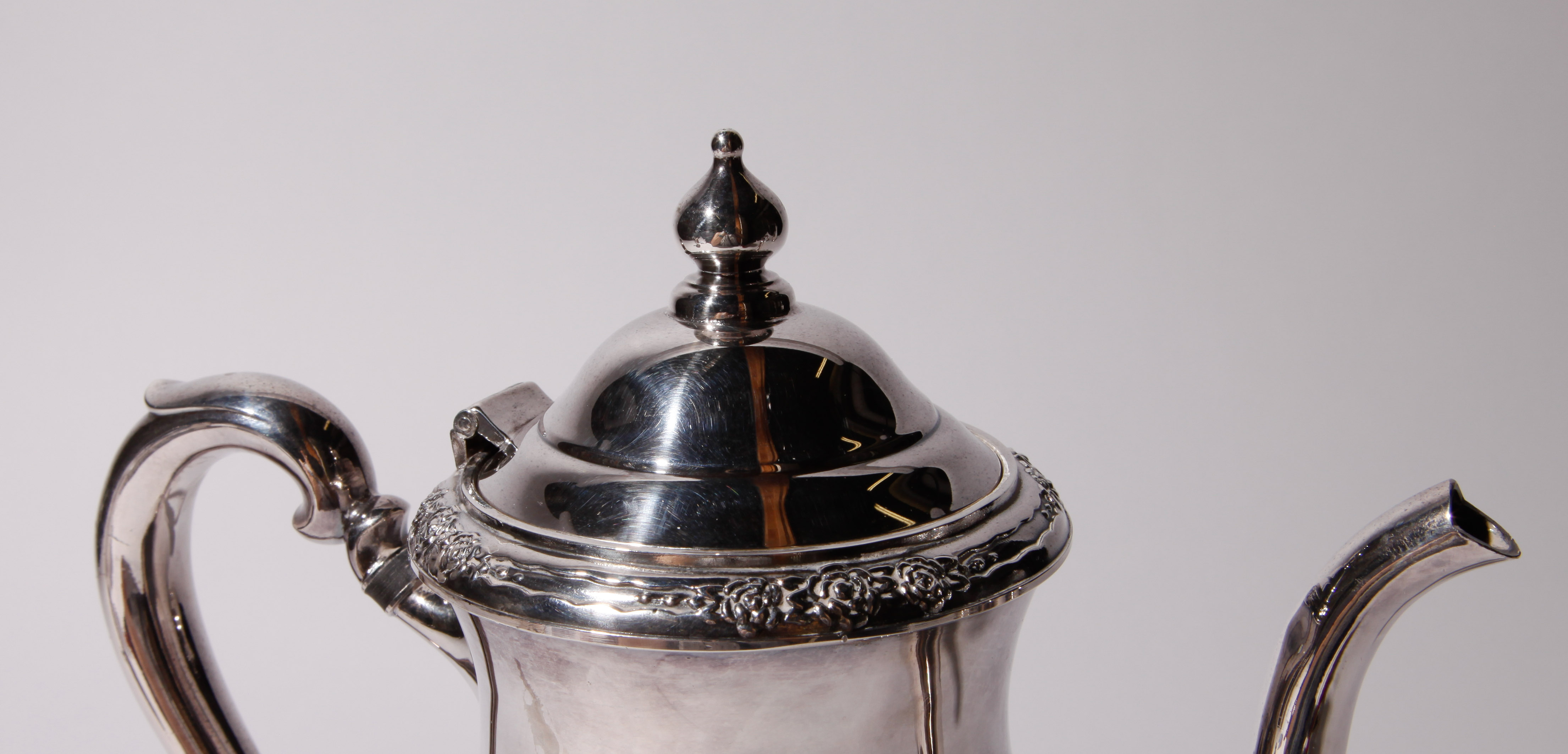 International Silver "Camille" Silver Plated Coffee and Tea Set