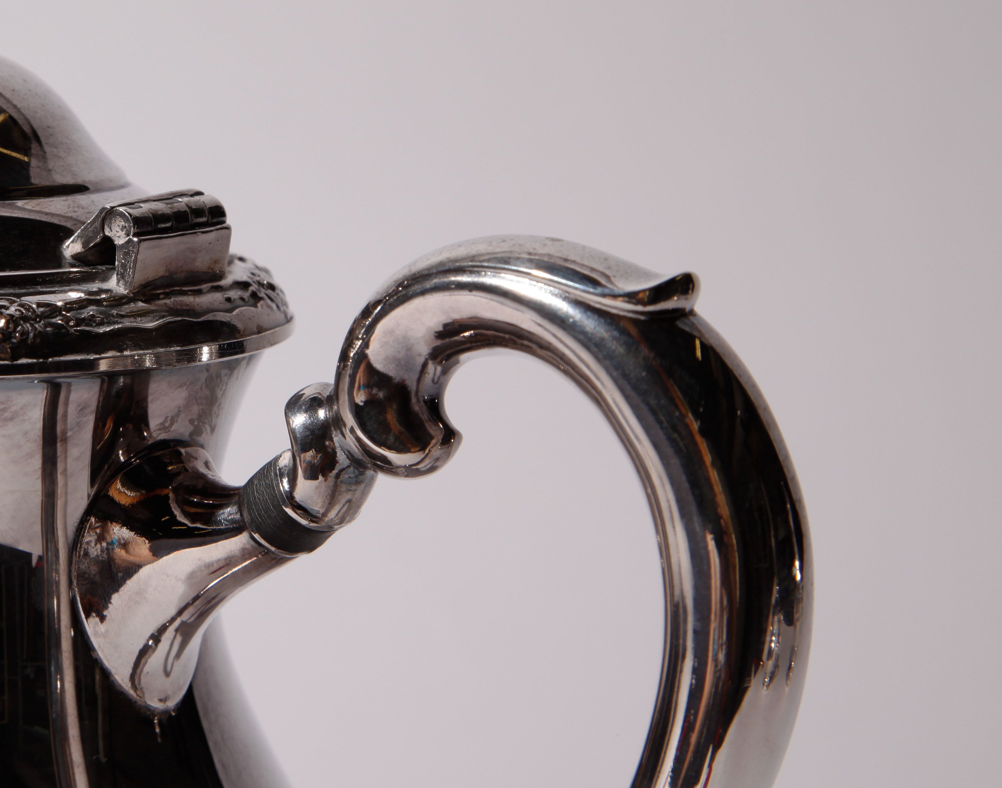 International Silver "Camille" Silver Plated Coffee and Tea Set