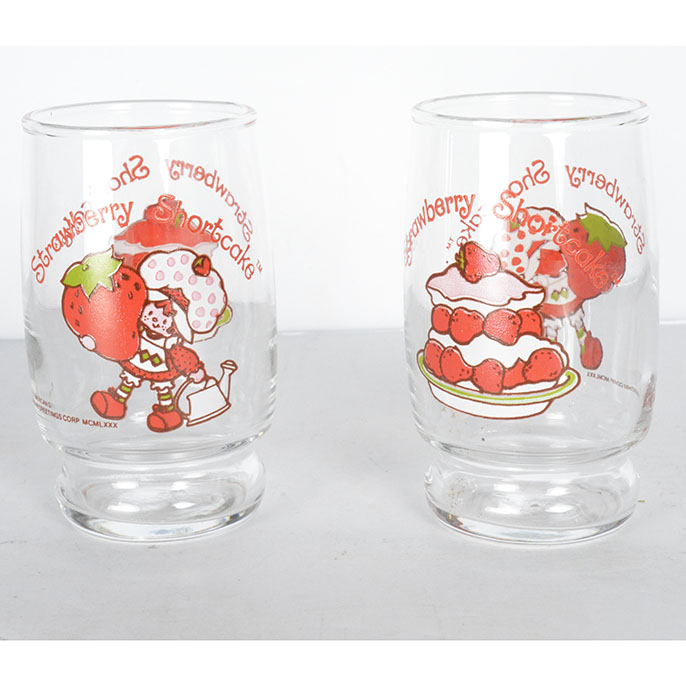 Strawberry Shortcake Drinking Glasses