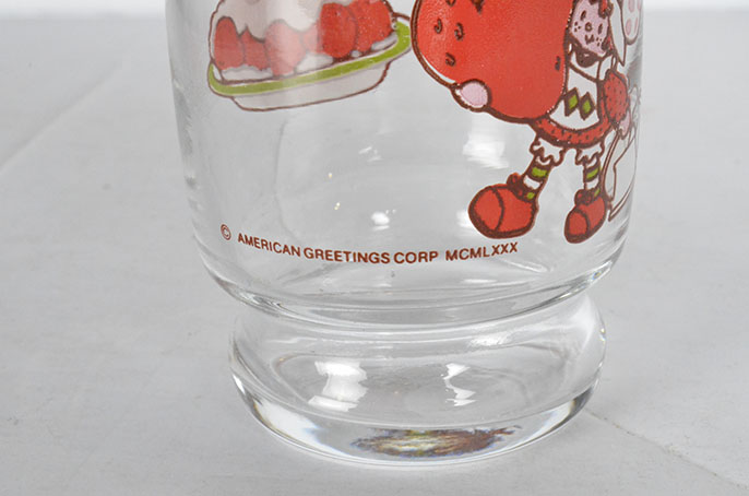 Strawberry Shortcake Drinking Glasses