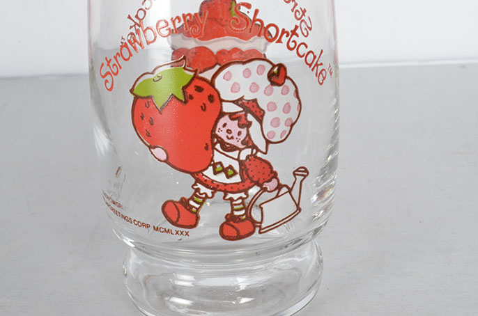 Strawberry Shortcake Drinking Glasses