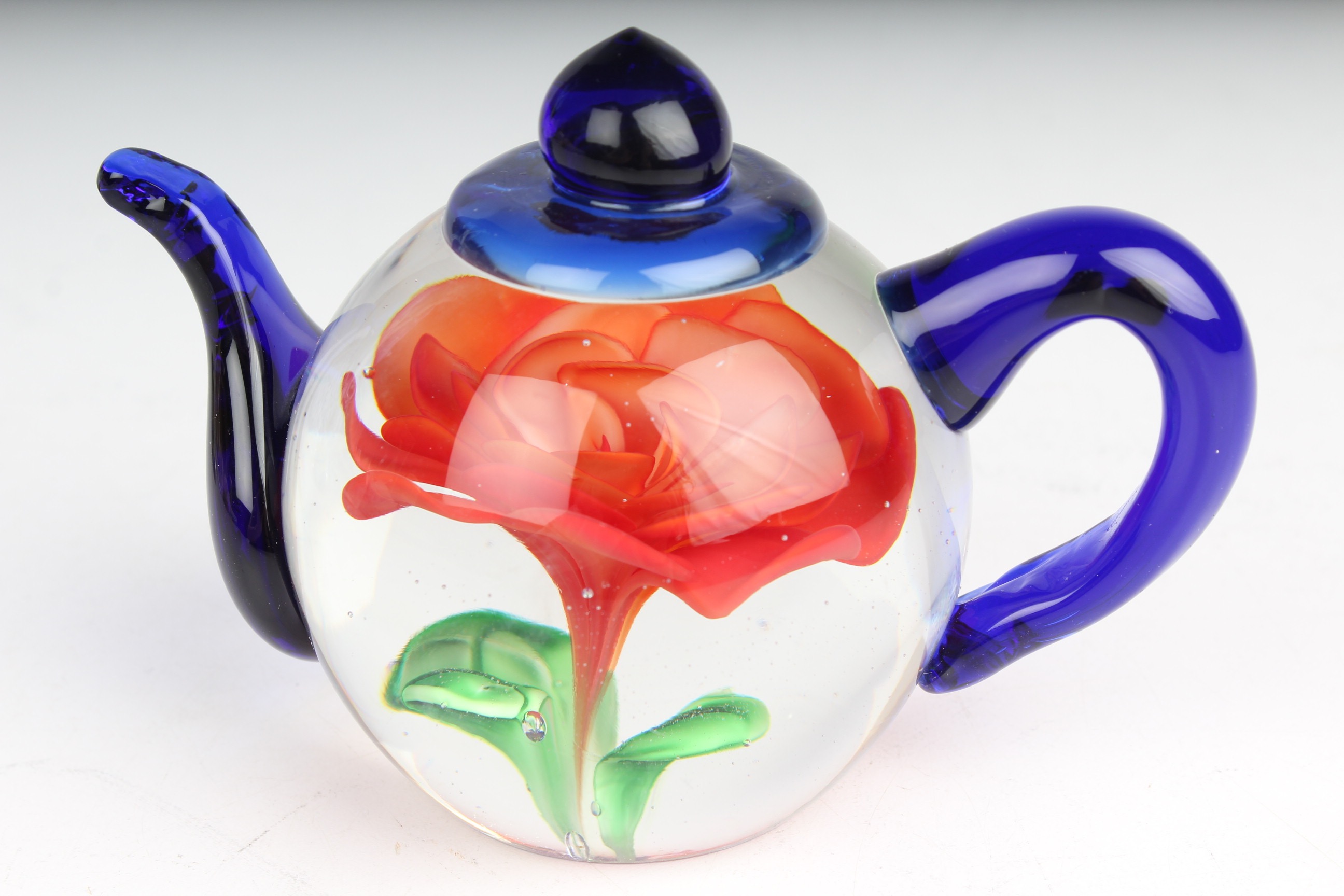 Carpathian Art Glass Vase, St. Clair Paperweight and More