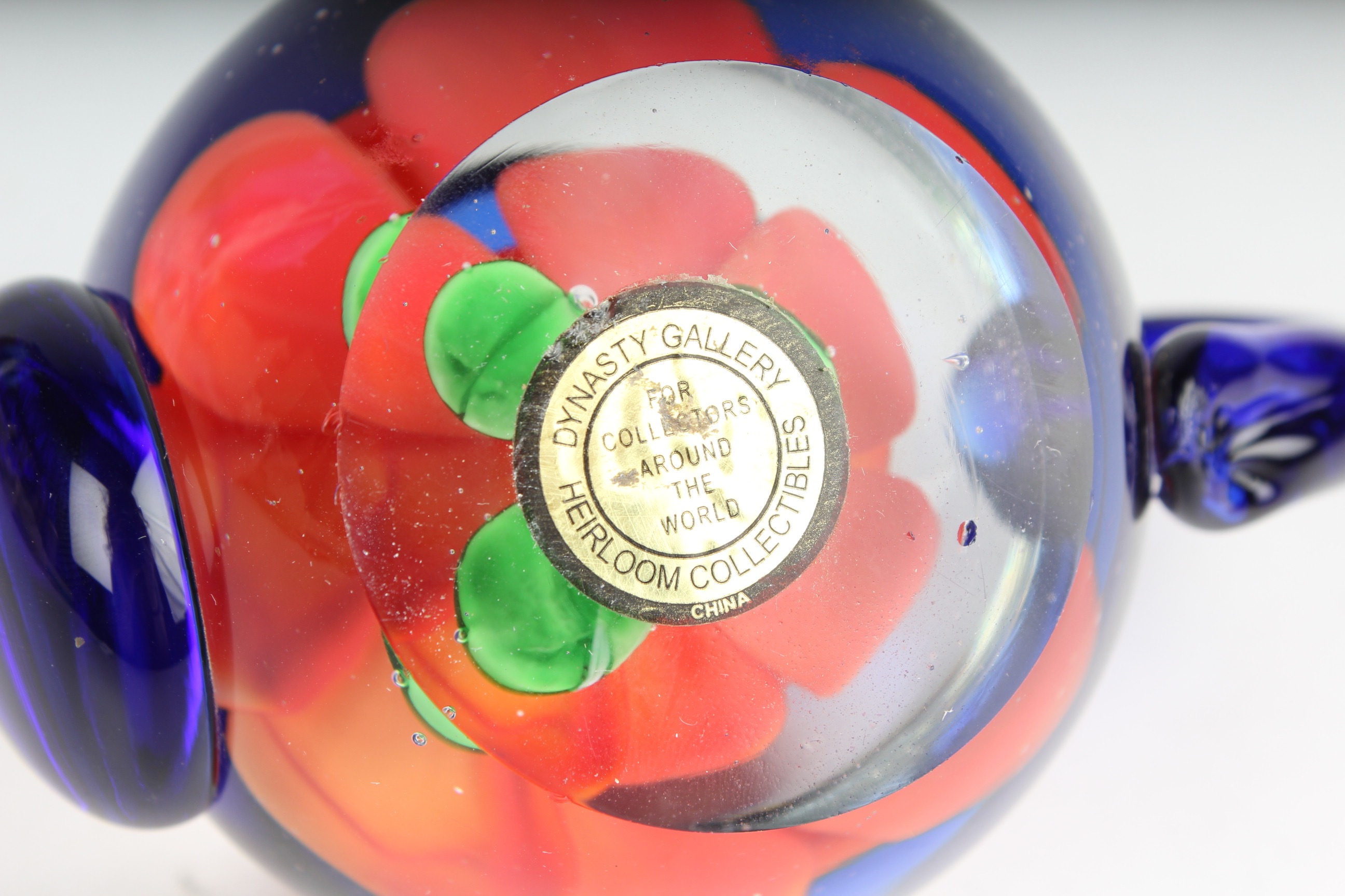 Carpathian Art Glass Vase, St. Clair Paperweight and More