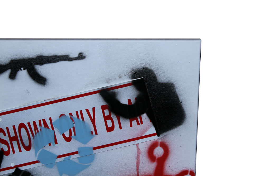 Reza Ghajar Signed Collage