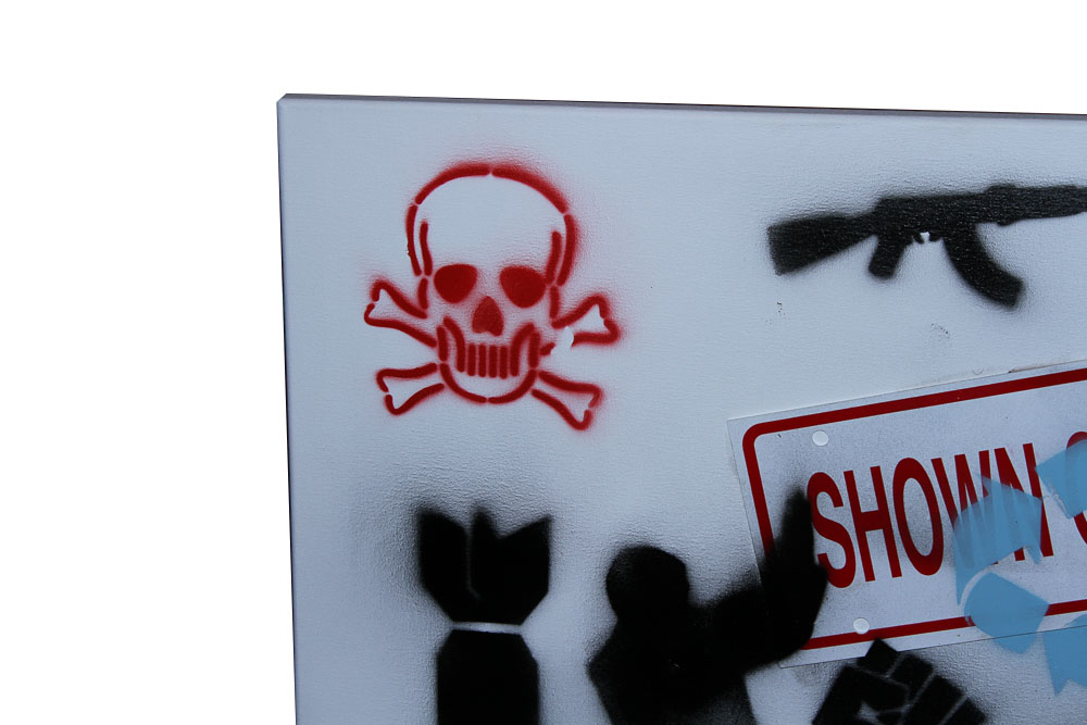 Reza Ghajar Signed Collage