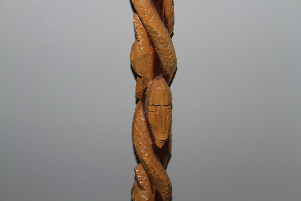 Decorative Hand Carved Walking Stick