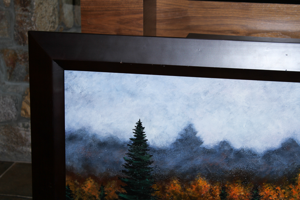 Signed Contemporary Landscape Painting