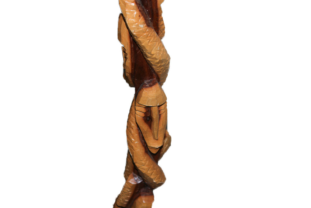 Decorative Hand Carved Walking Stick