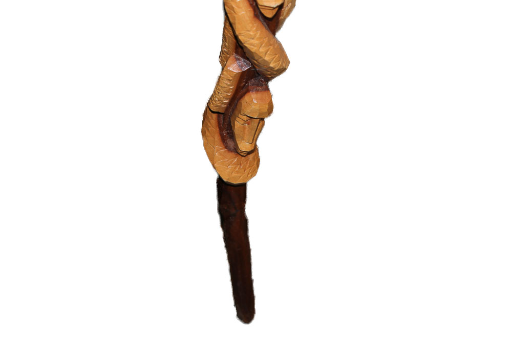Decorative Hand Carved Walking Stick