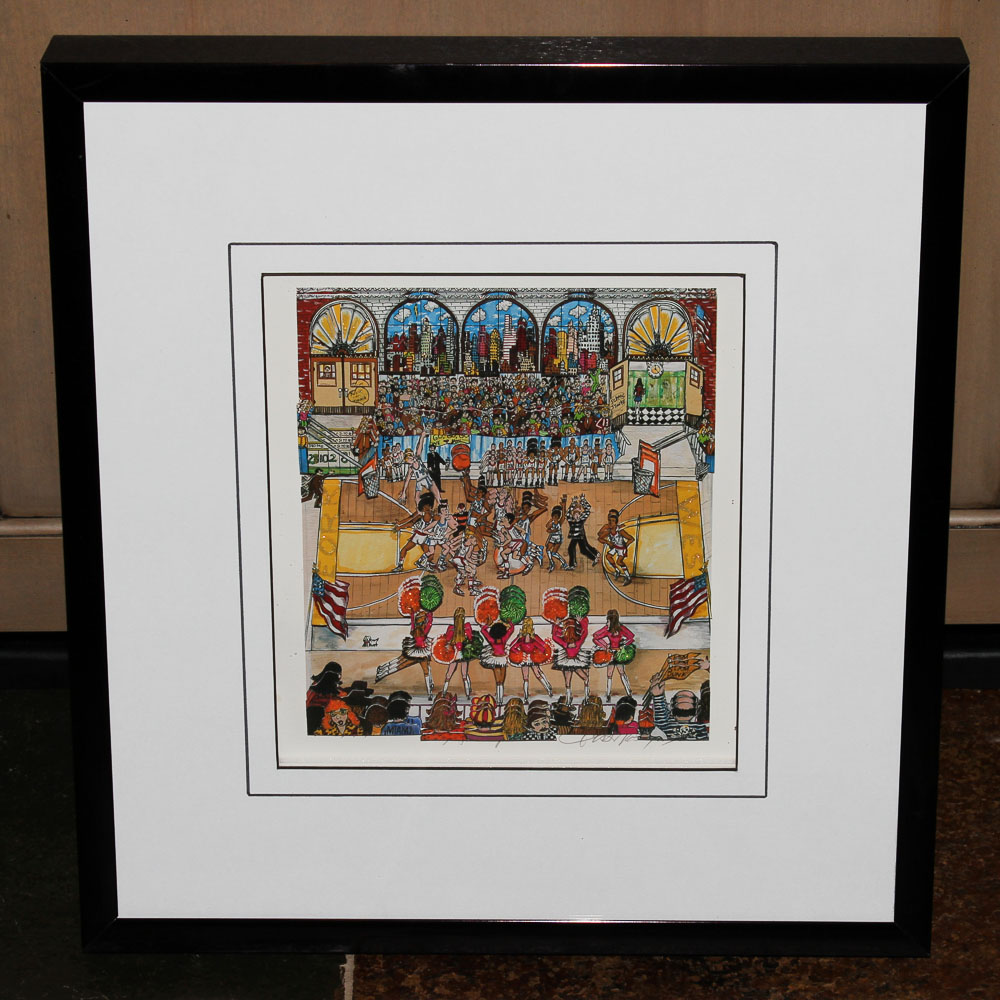 Charles Fazzino Signed LImited Edition Mixed Media Pop-Up Art