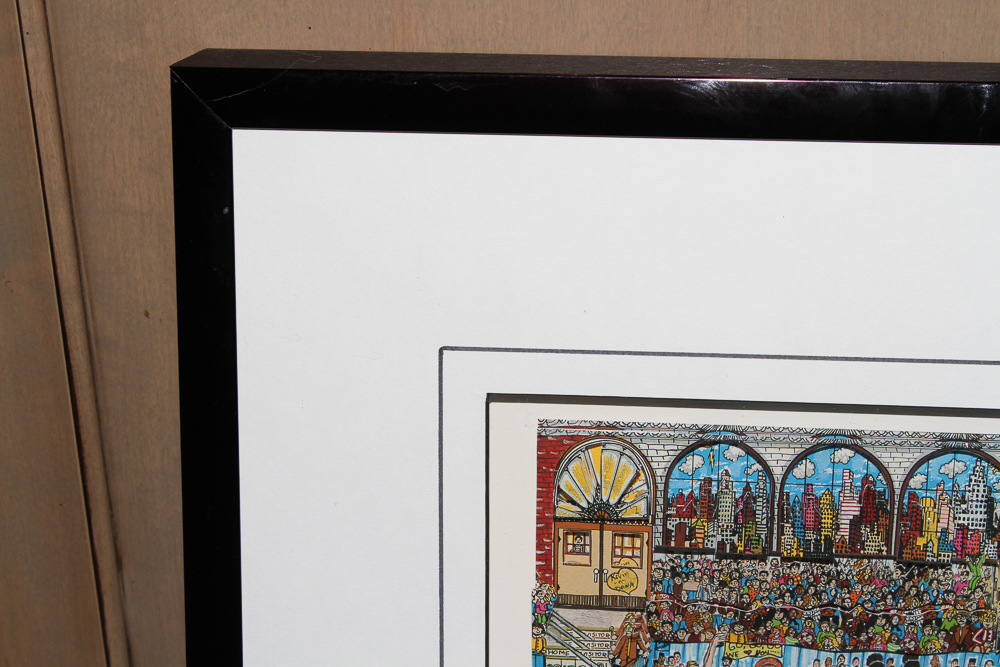 Charles Fazzino Signed LImited Edition Mixed Media Pop-Up Art