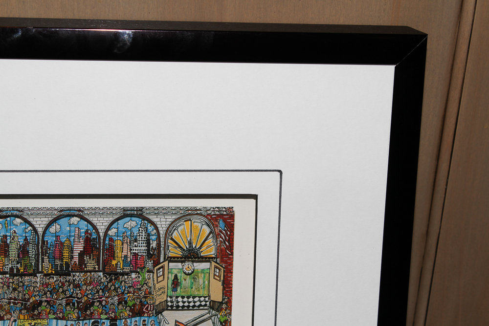 Charles Fazzino Signed LImited Edition Mixed Media Pop-Up Art