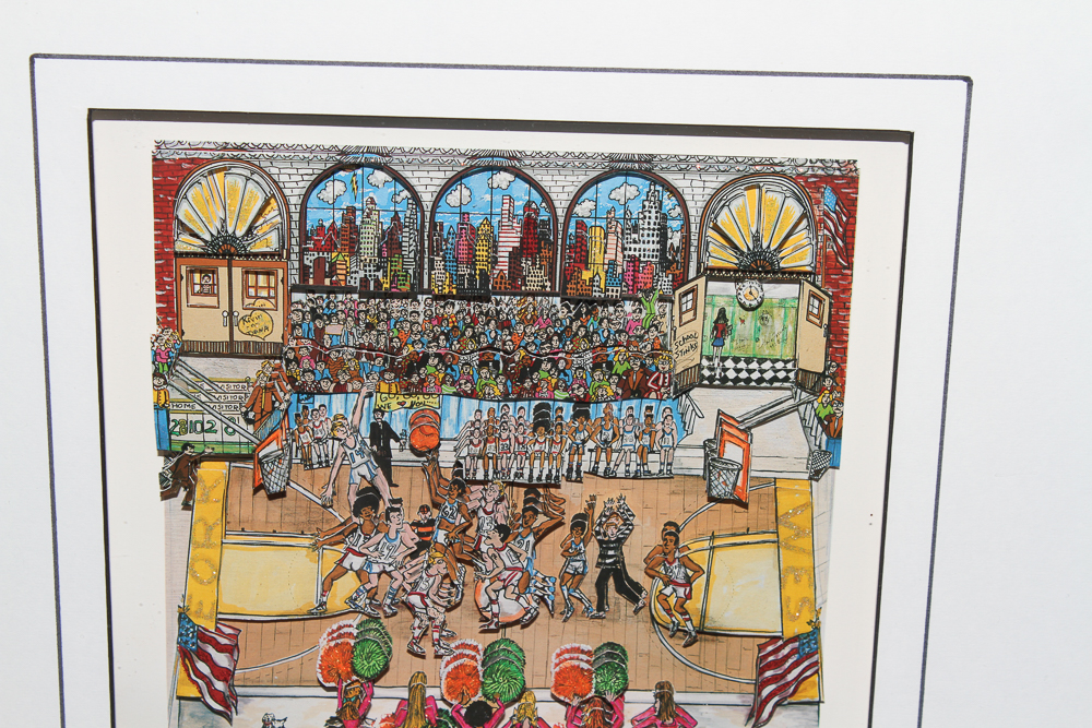 Charles Fazzino Signed LImited Edition Mixed Media Pop-Up Art