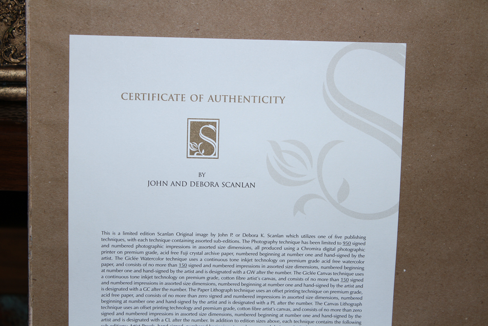 Scanlan Limited Edition Giclée "Poulbot, Paris, France"