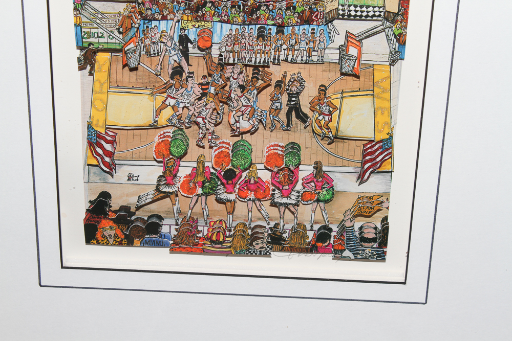 Charles Fazzino Signed LImited Edition Mixed Media Pop-Up Art