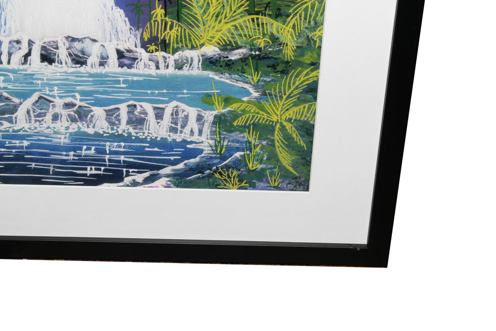 Waterfall Signed Print