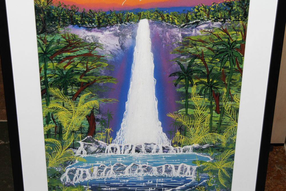 Waterfall Signed Print