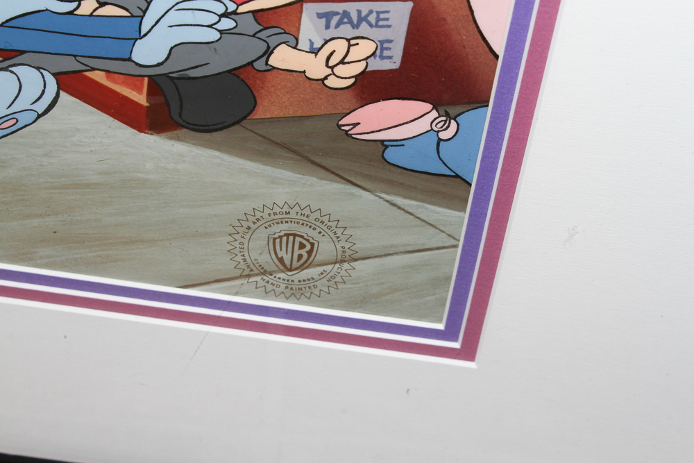 Tiny Toons Production Cel with Certificate of Authenticity