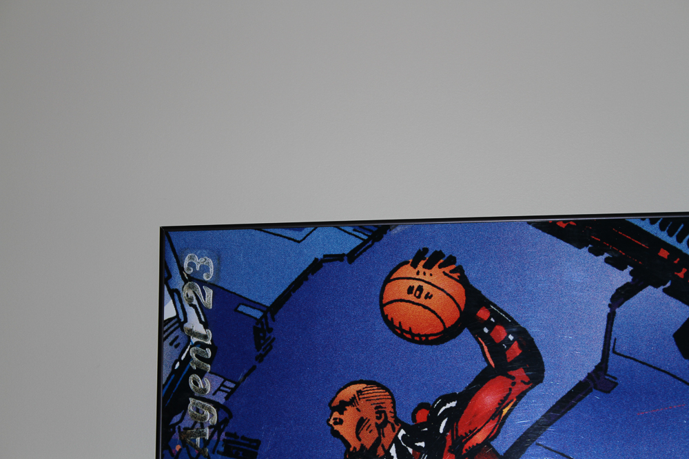 Michael Jordan "Agent 23" Upper Deck Print by Jim Lee