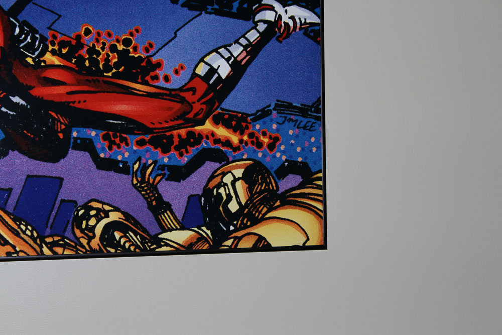 Michael Jordan "Agent 23" Upper Deck Print by Jim Lee