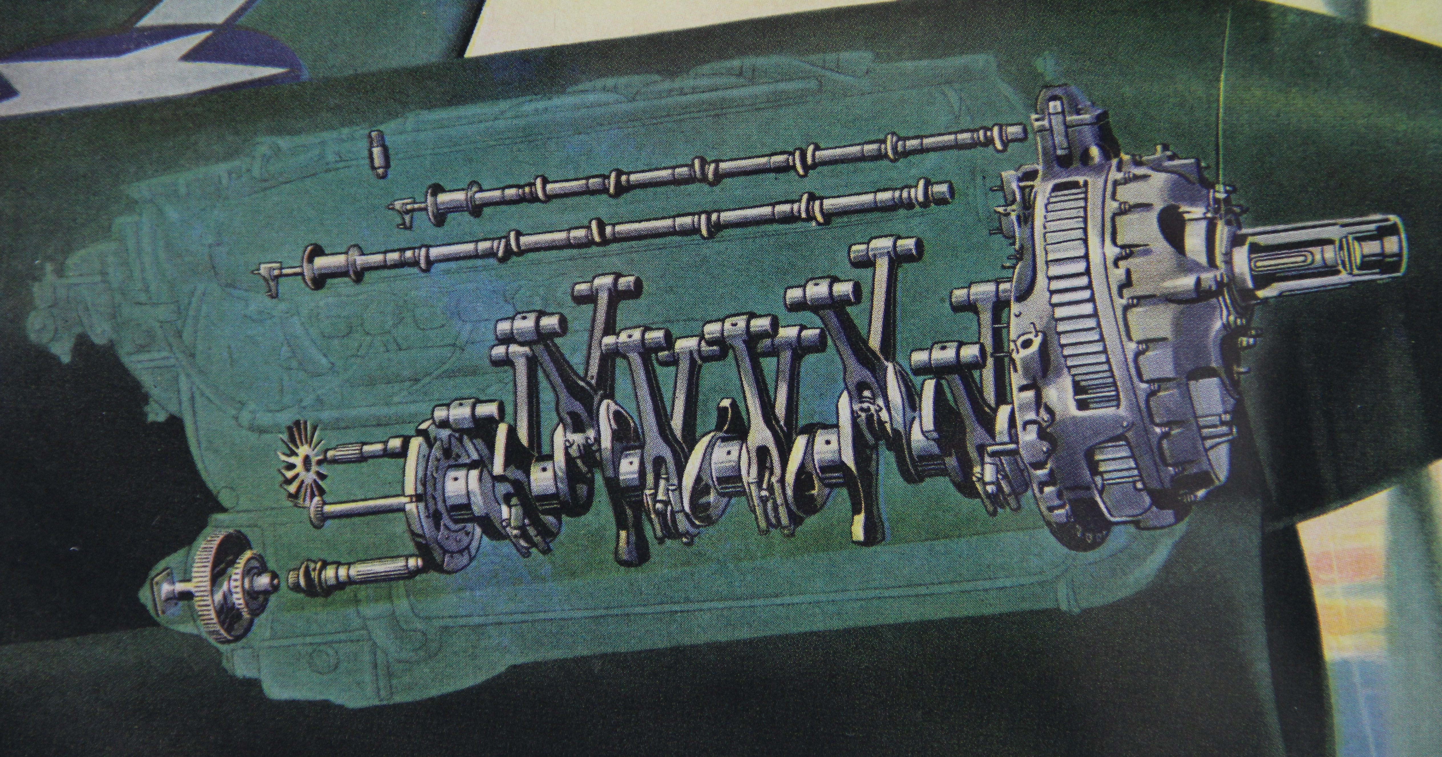 Original 1942 Magazine Ad Featuring a  WWII P-40 Warhawk