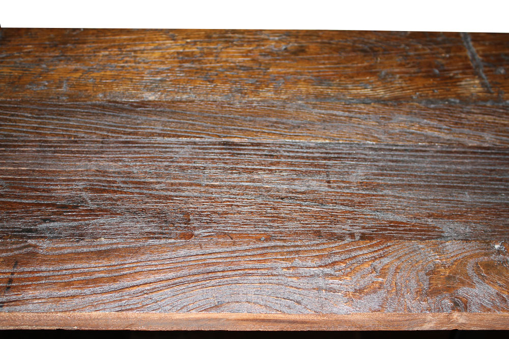 Rustic Wood and Metal ModernTable