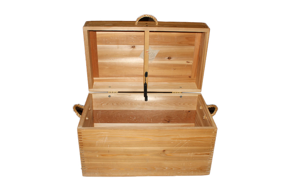 Box with German Shepherd Design