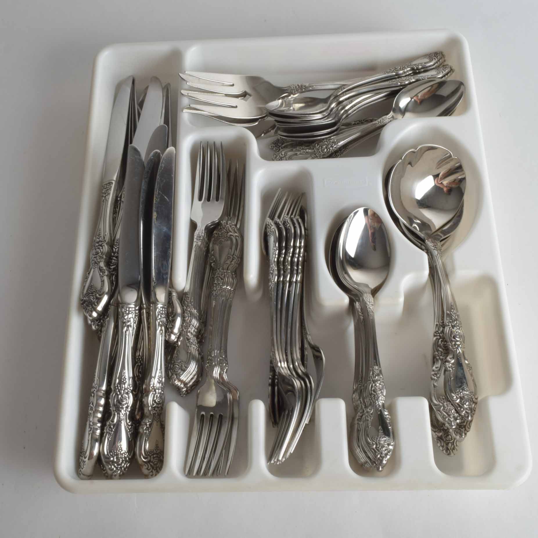 Set of Oneida "Louisiana" Stainless Flatware