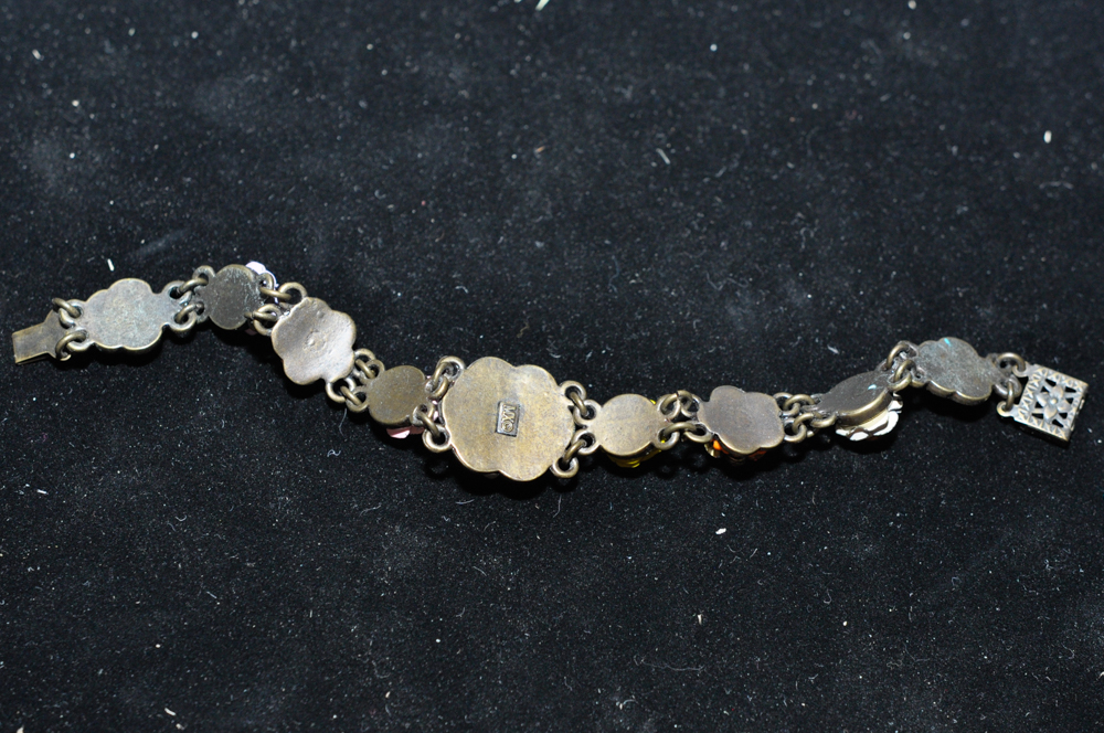 Beaded Flower Bracelet