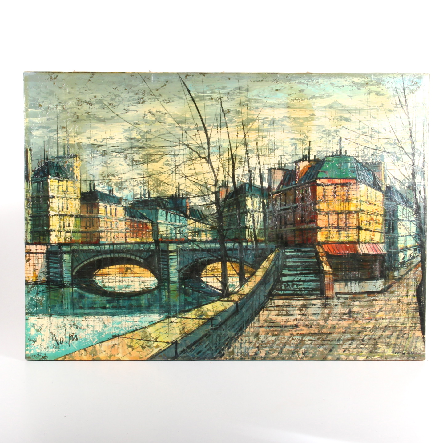 Volpi Signed Oil Painting on Canvas