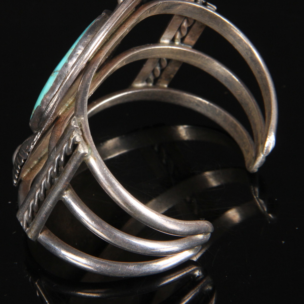 Sterling and Turquoise Cuff
