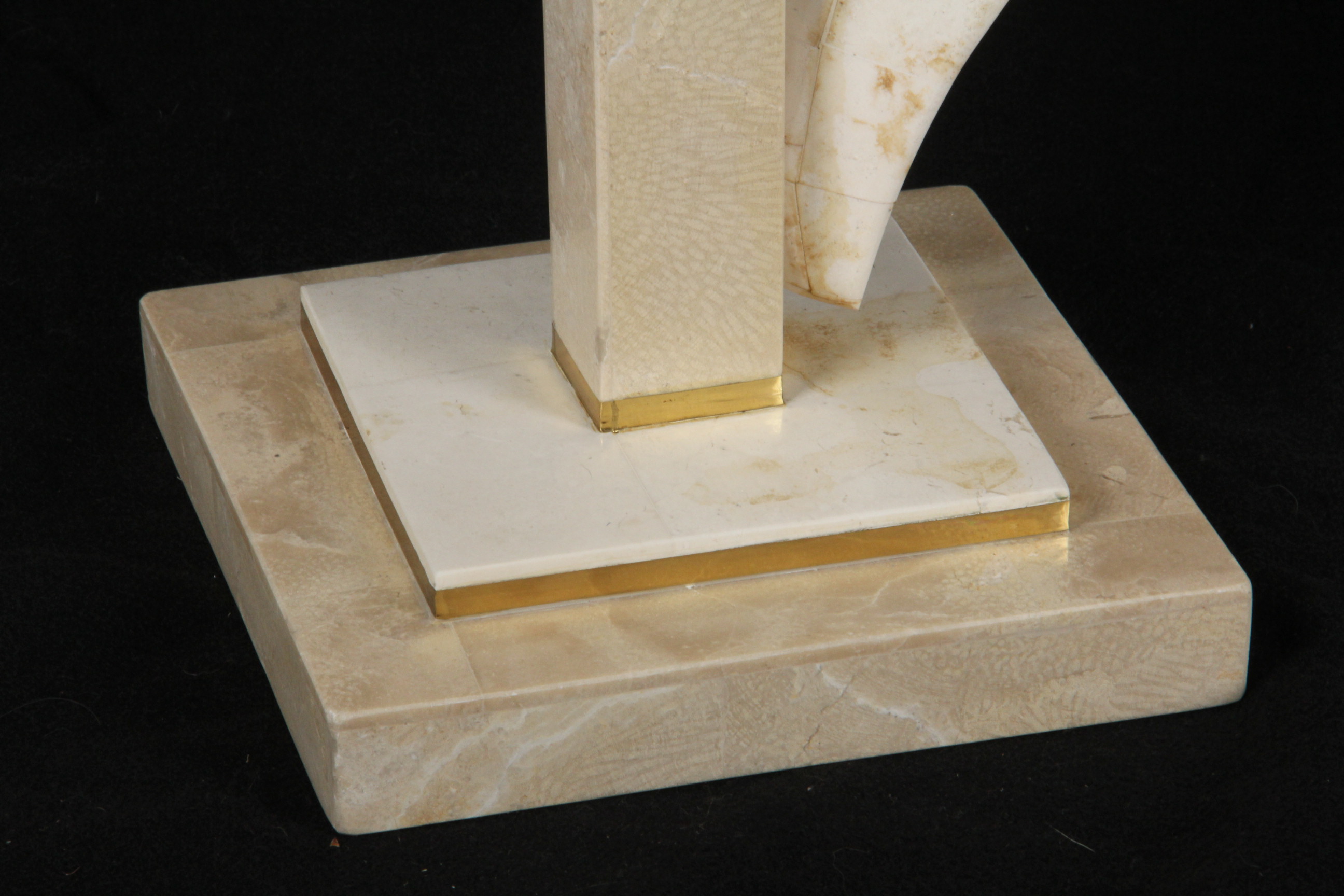 Maitland Smith Marble Bird Sculptures