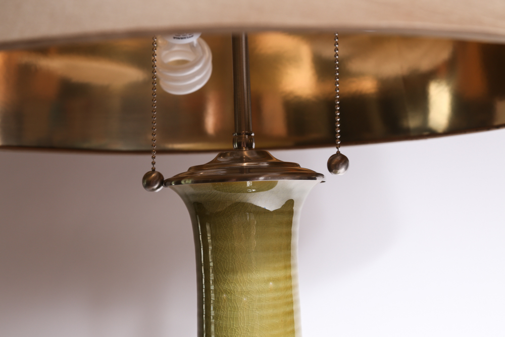 Pair of Contemporary Ceramic Lamps